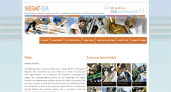 Desktop Screenshot of esat-ea.fr